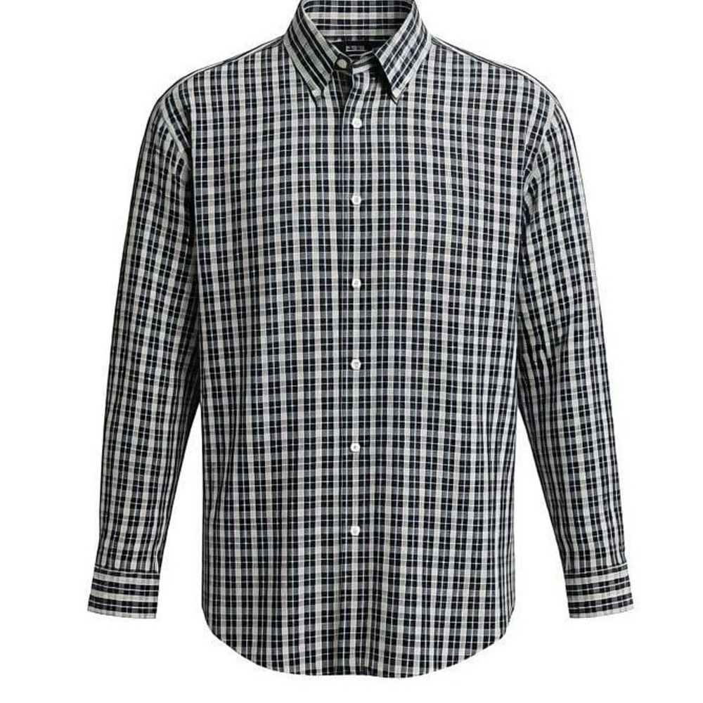 Brooks Brothers Regent Fit Non-Iron Plaid Long Sleeve Button-Down Shirt